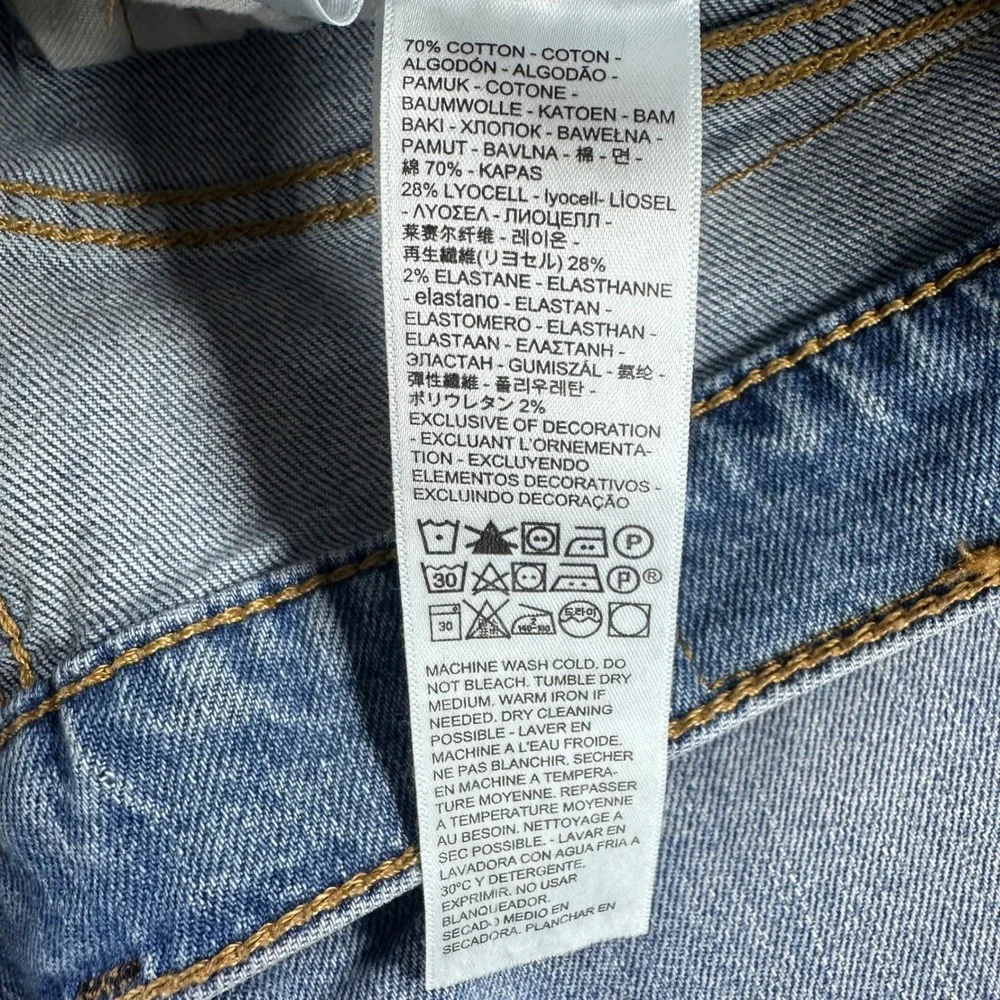 Levi's 511 Jeans Mens 31x30 W31 L30 Light Wash Slim Fit Denim